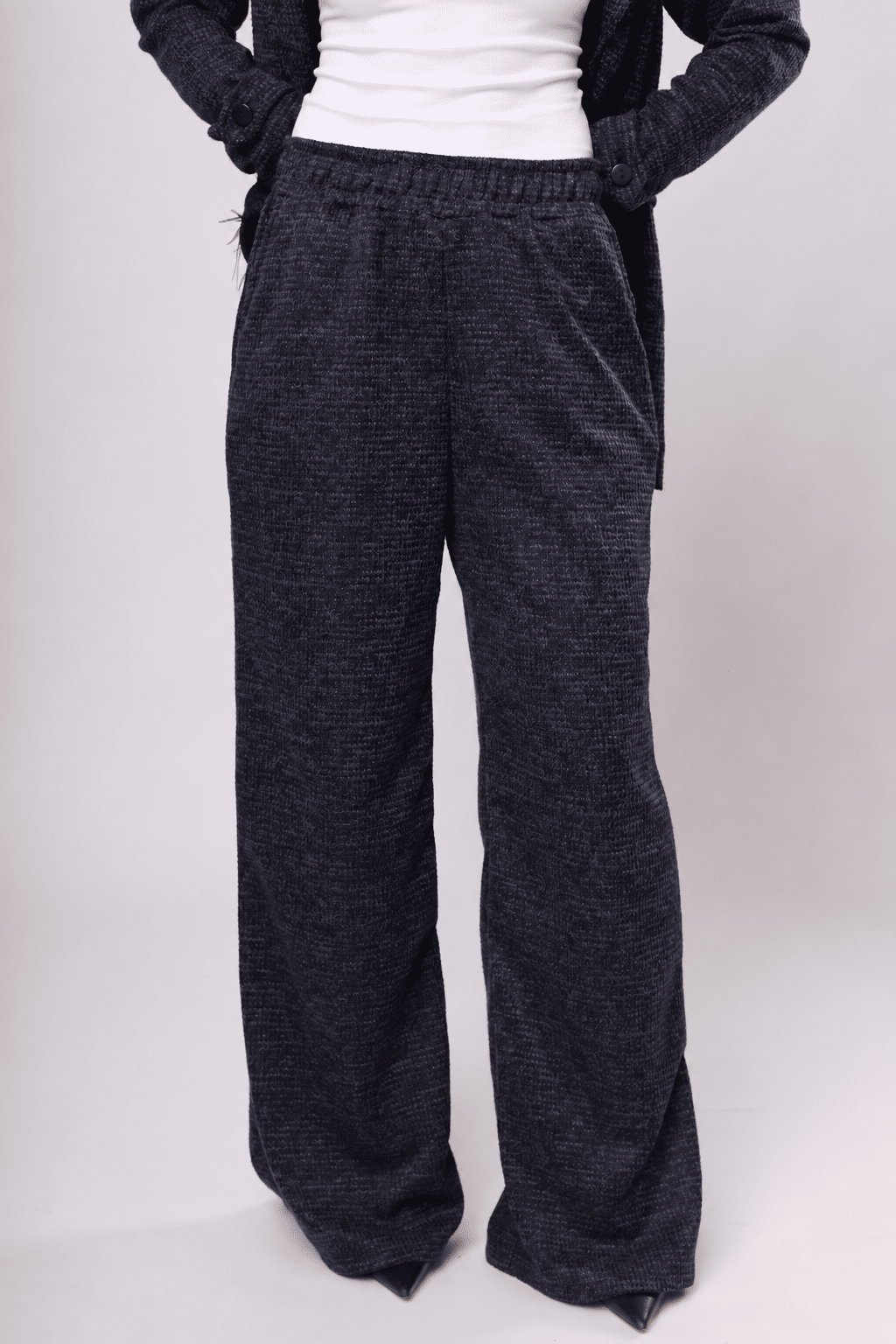 CALÇA PANTALONA PANACHE - AZUL ESCÓCIA CALÇA PANTALONA PANACHE - AZUL ESCÓCIA