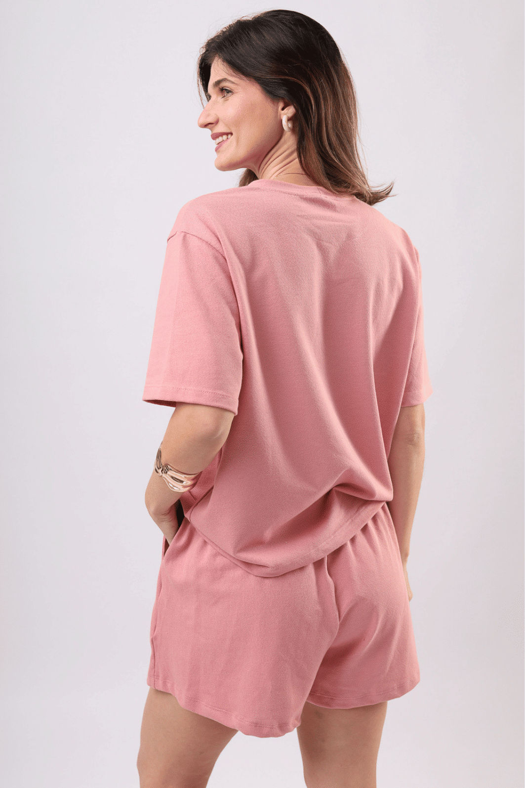 CONJUNTO EASY BREEZY ROSA ATALCADO