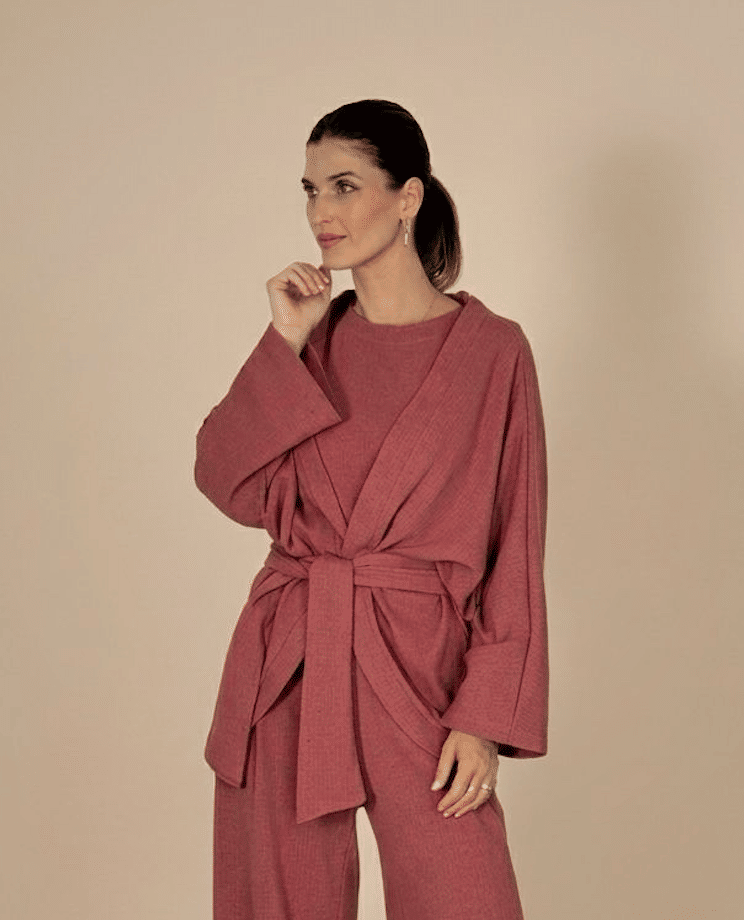 KIMONO PANNA MUTED BLUSH KIMONO PANNA MUTED BLUSH