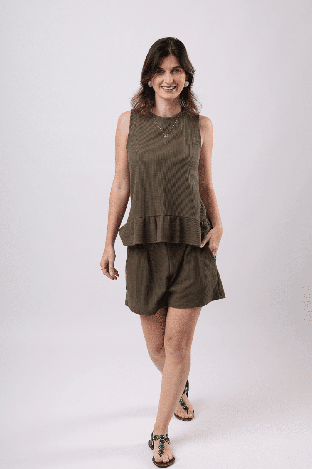 COJUNTO BLUSA E SHORTS  SIROCCO