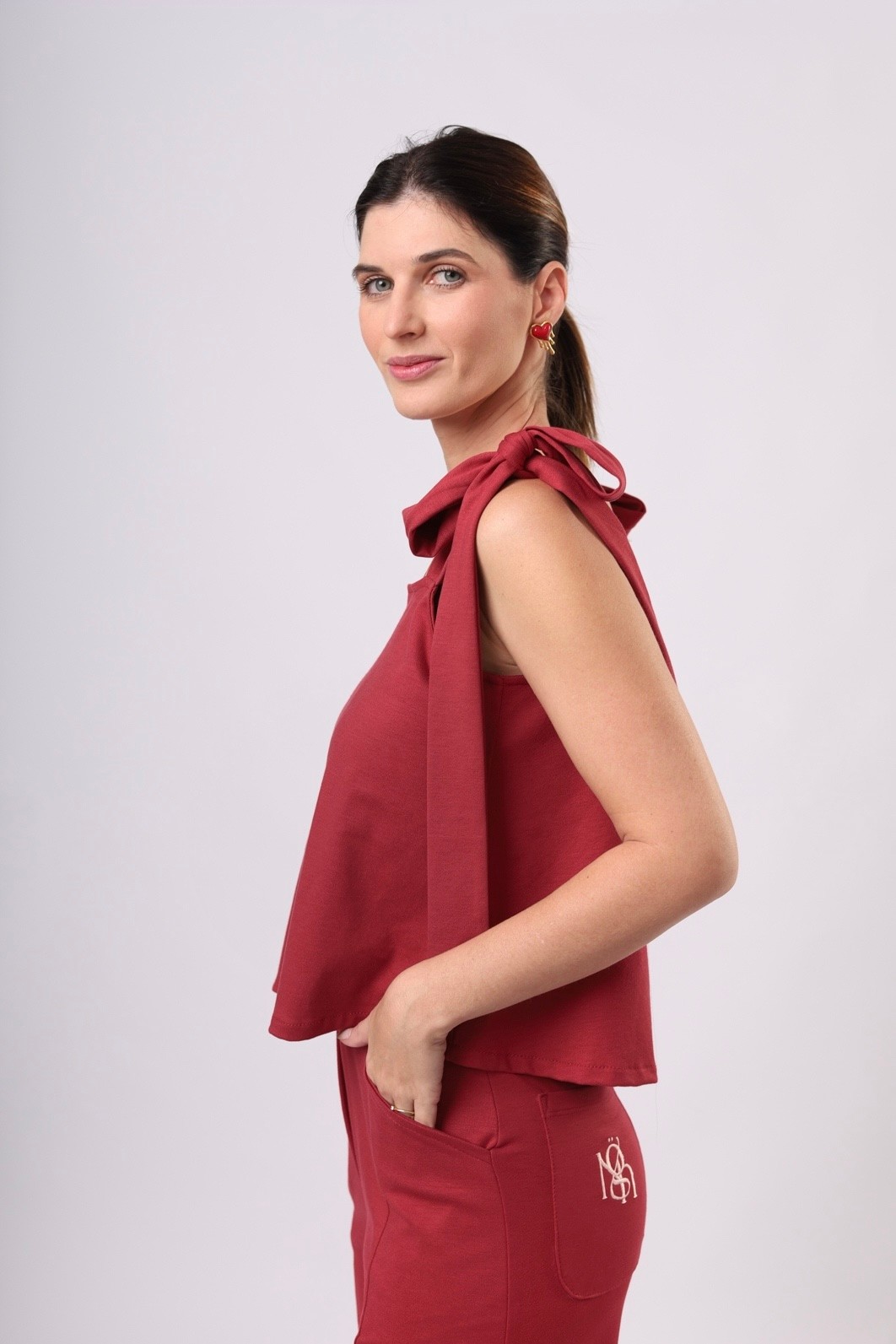 BLUSA ENTRENOS - Vermelho Beso BLUSA ENTRENOS - Vermelho Beso