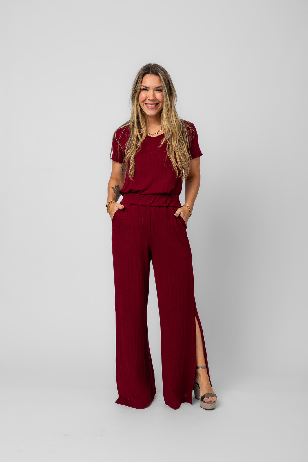 BLUSA LYS BORDO BLUSA LYS BORDO