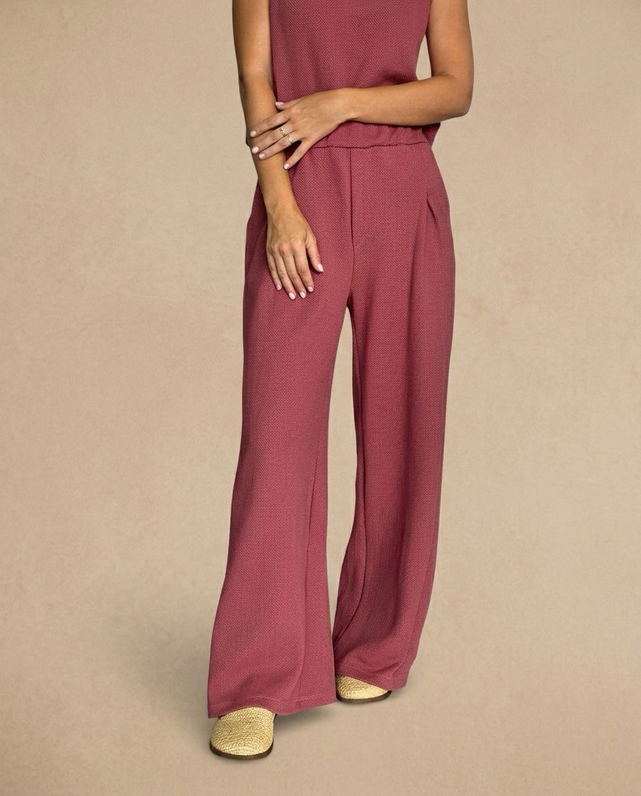 CALÇA PANNA MUTED BLUSH CALÇA PANNA MUTED BLUSH