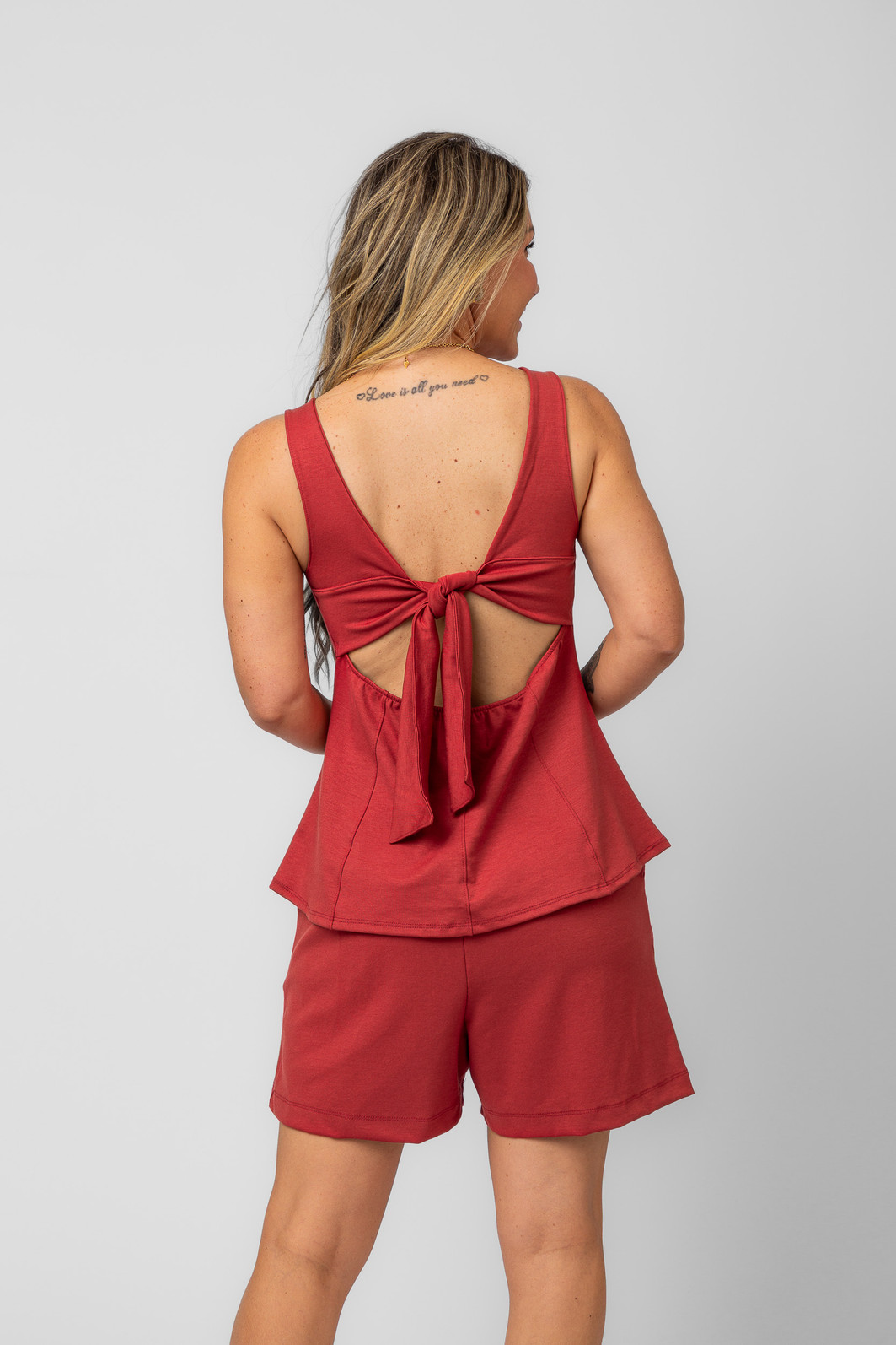 BLUSA FIORI VERMELHO BESO