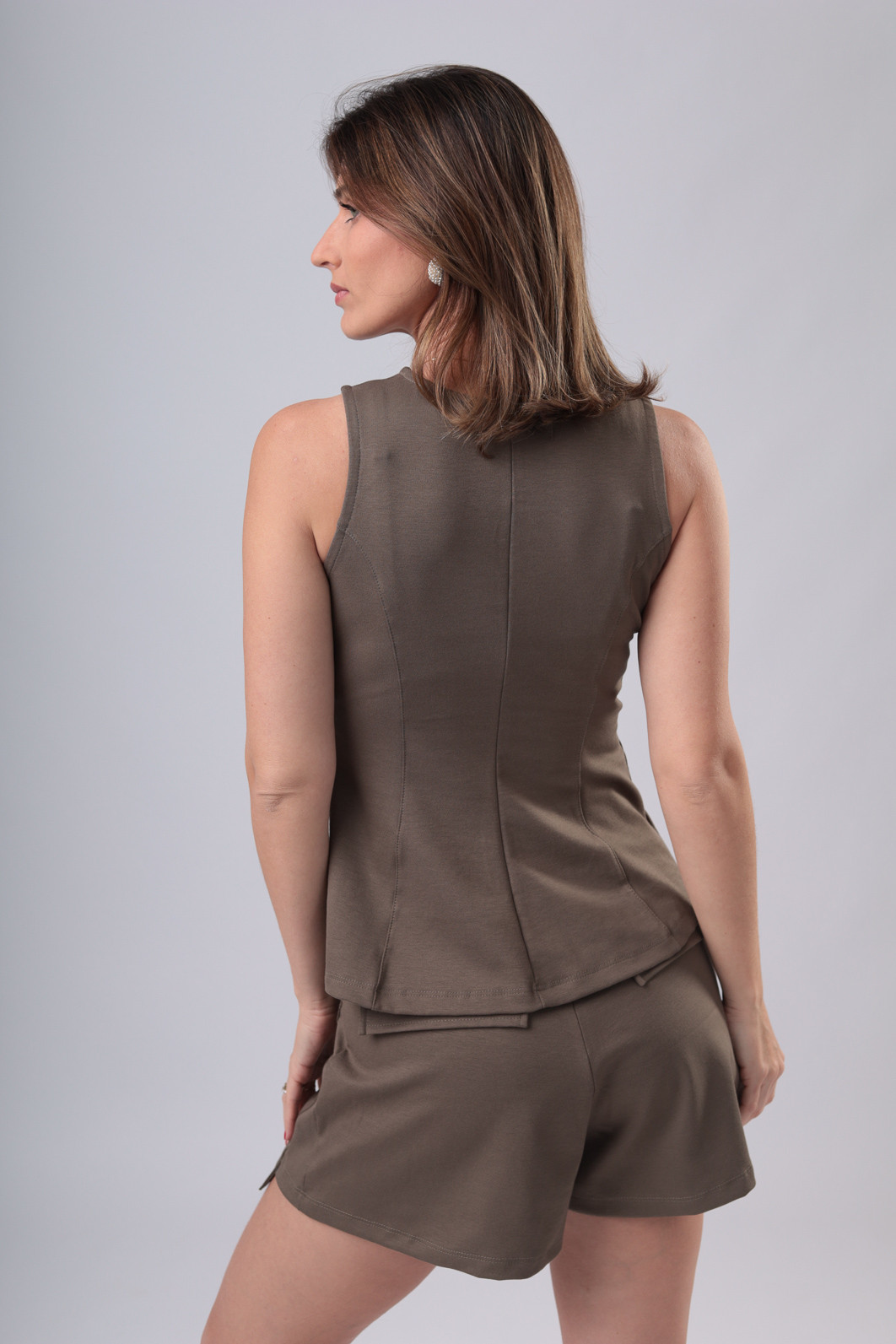 BLUSA ROMA VERDE FÓSSIL BLUSA ROMA VERDE FÓSSIL