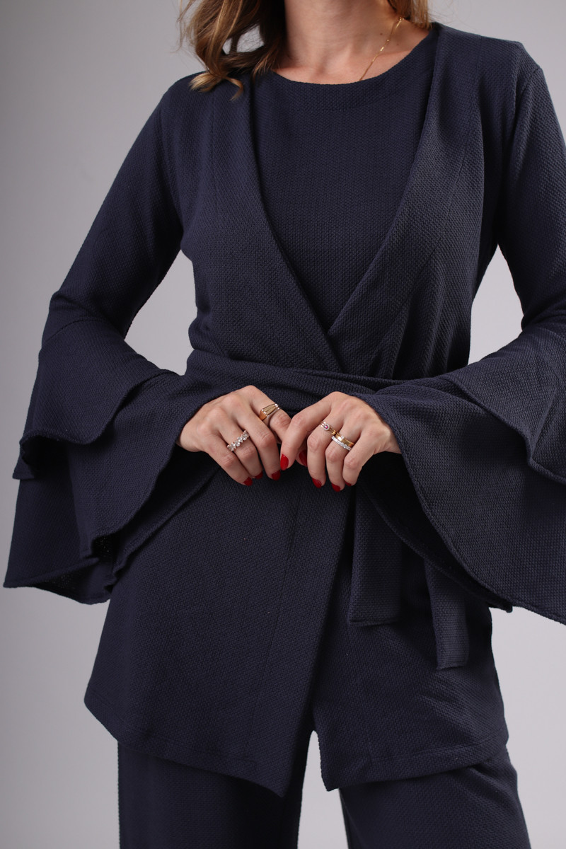 KIMONO VOLARE MARINHO MIDNIGHT KIMONO VOLARE MARINHO MIDNIGHT