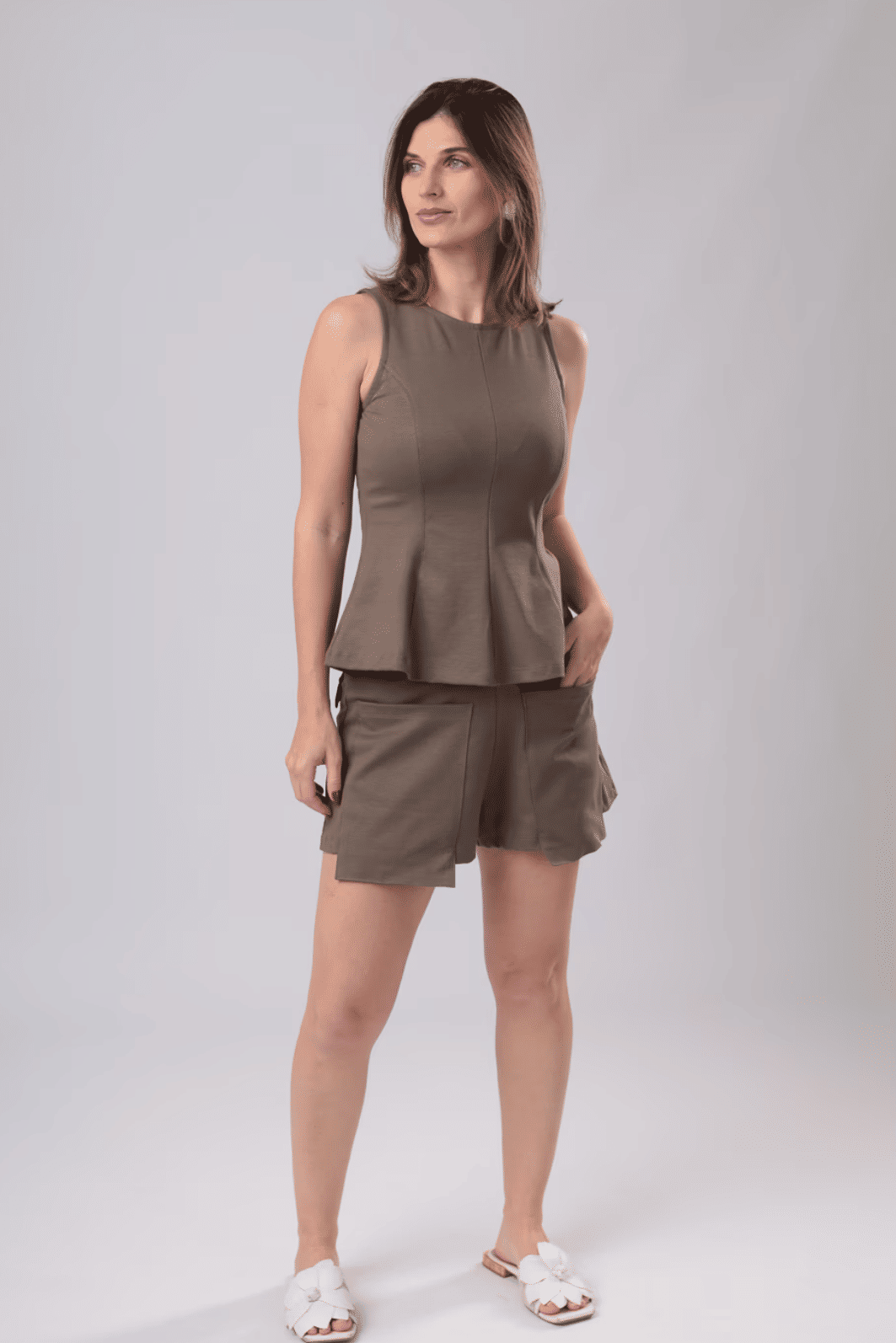 CONJUNTO ROMA VERDE FÓSSIL CONJUNTO ROMA VERDE FÓSSIL