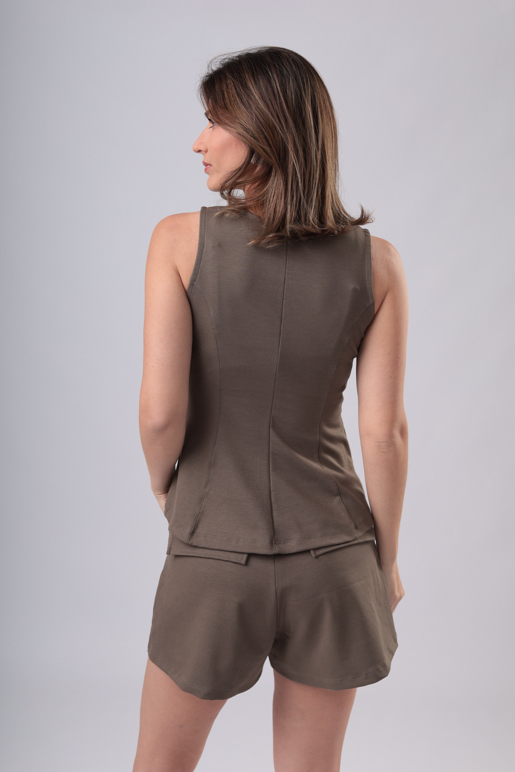 BLUSA ROMA VERDE FÓSSIL BLUSA ROMA VERDE FÓSSIL