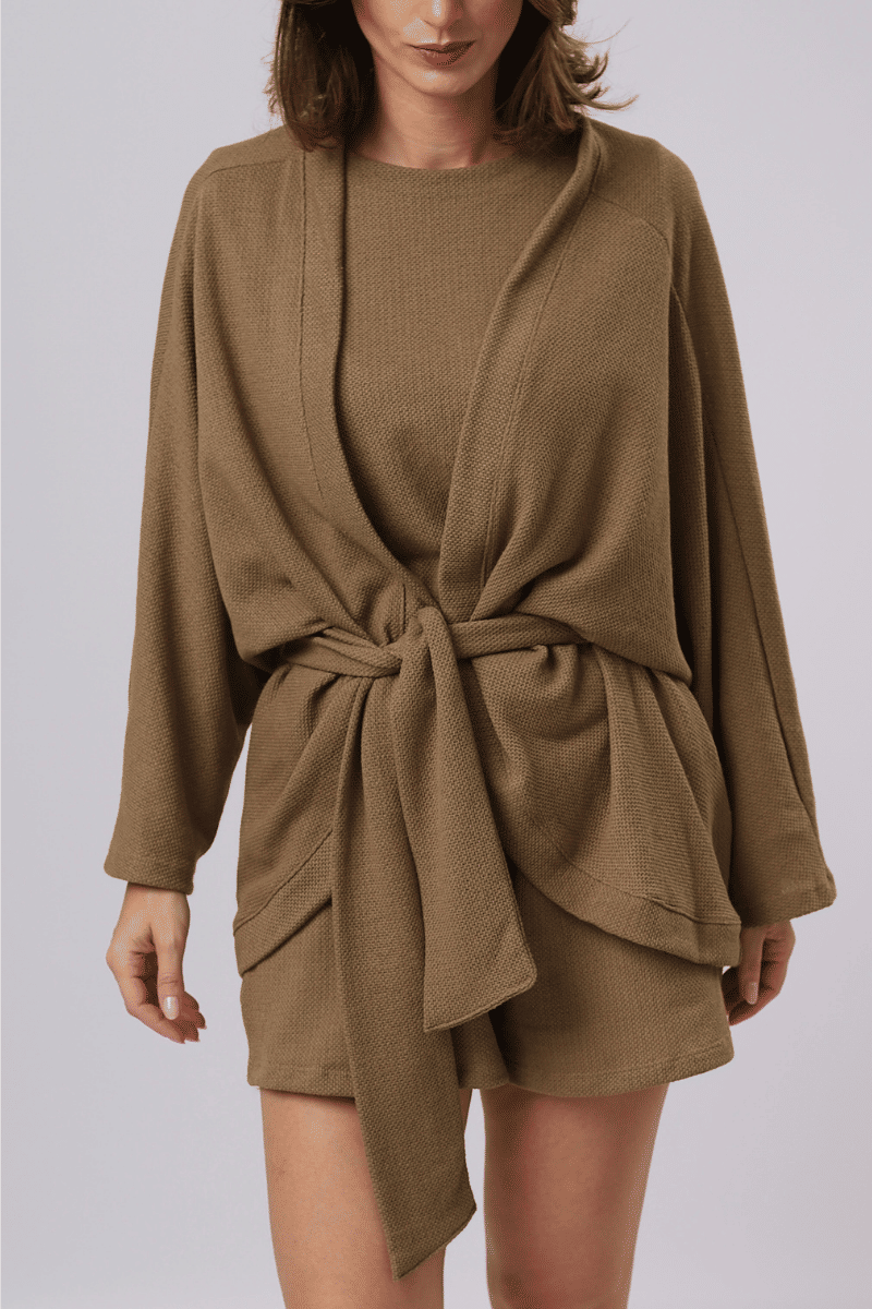 TRIO SHORTS PANNA OLIVE