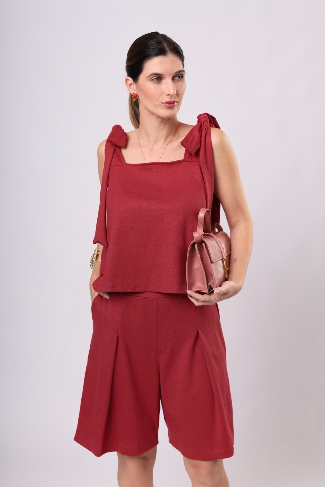 BLUSA ENTRENOS - Vermelho Beso BLUSA ENTRENOS - Vermelho Beso