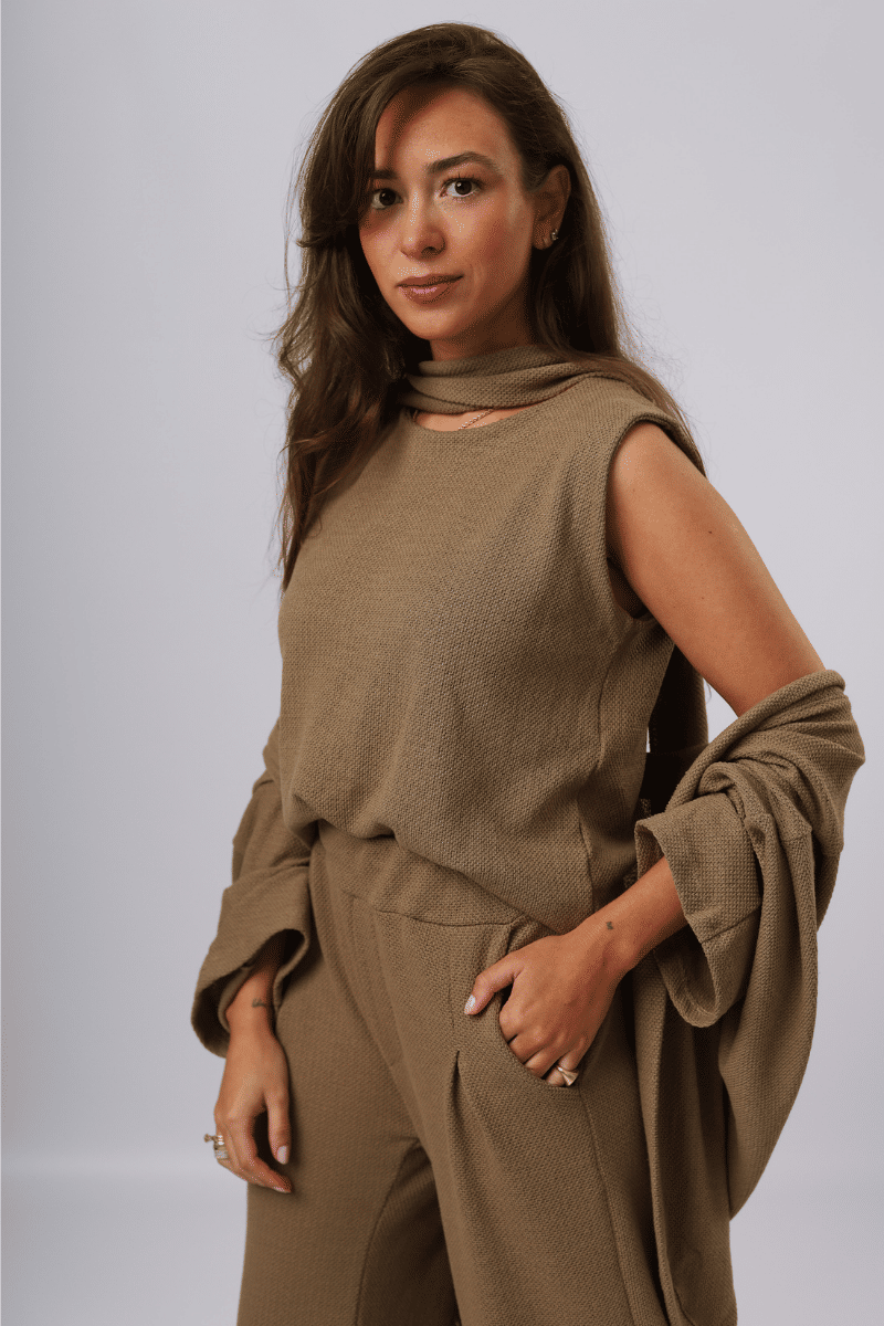 BLUSA PANNA OLIVE BLUSA PANNA OLIVE