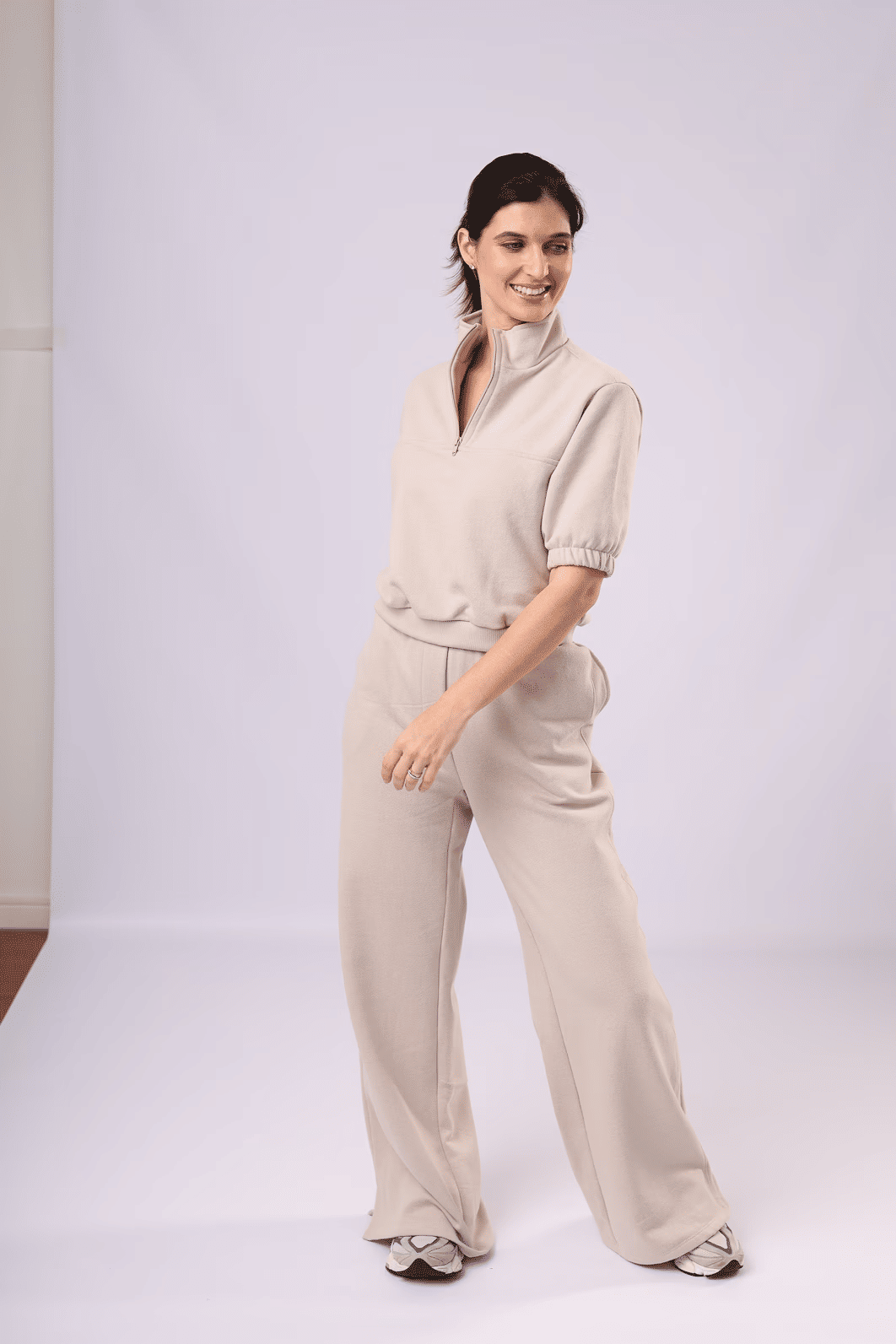 CONJUNTO MOLETOM CAMURÇA TOUCH GELO, BLUSA E CALÇA- Calça & Manga curta CONJUNTO MOLETOM CAMURÇA TOUCH GELO, BLUSA E CALÇA- Calça & Manga curta
