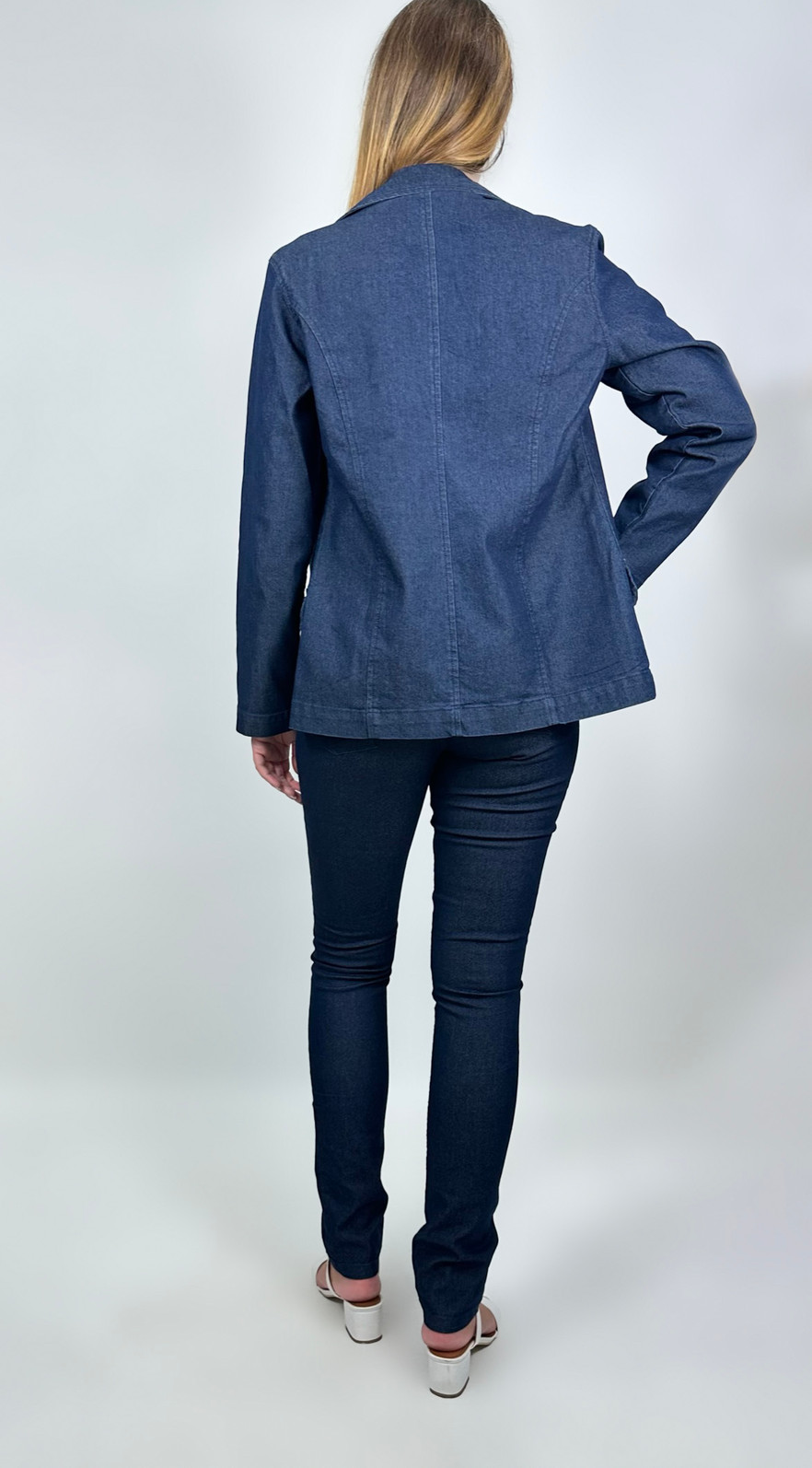 Blazer Jeans Amora Gandu Escura