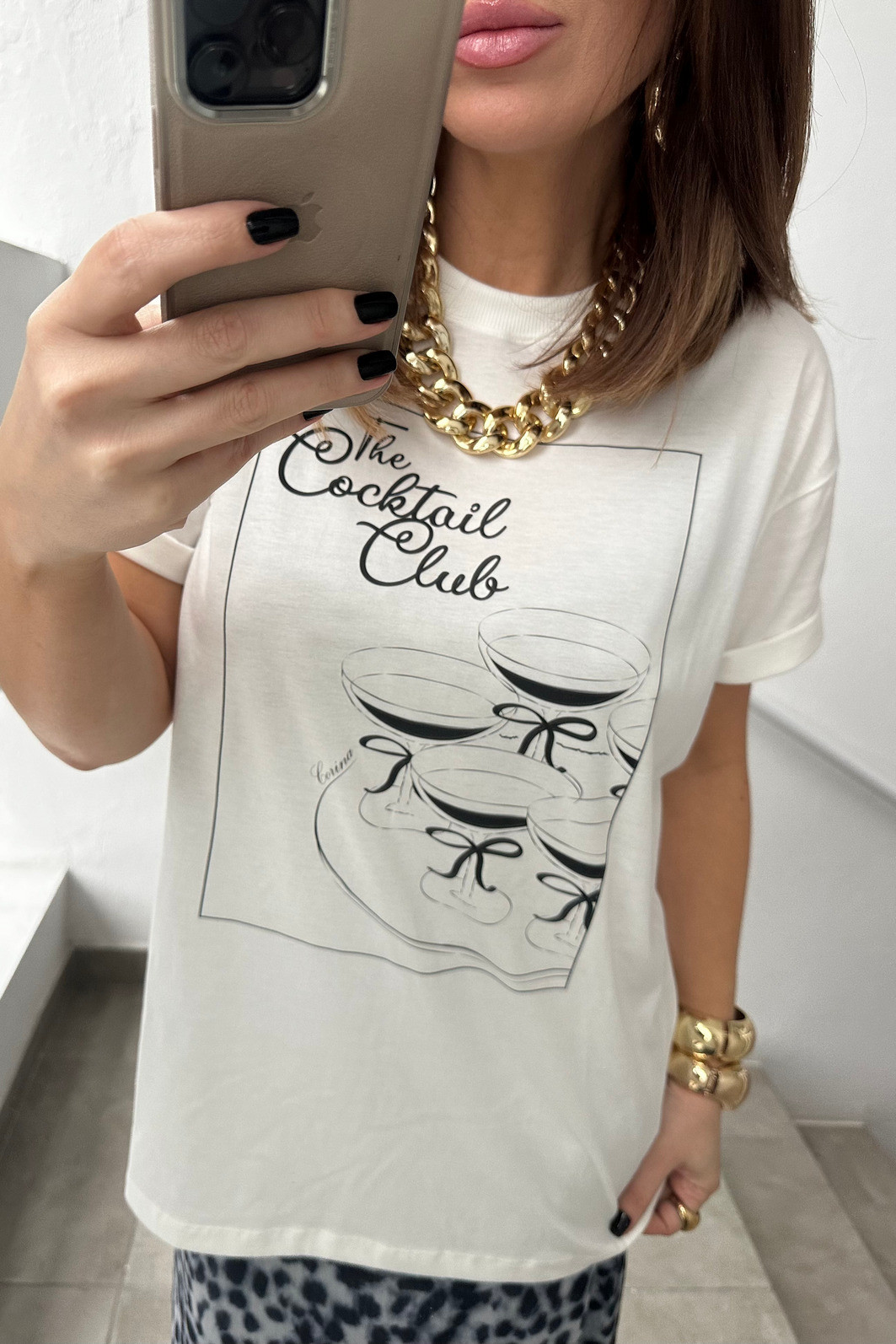 T-Shirt Feminina - Cocktail - Corina Lovers