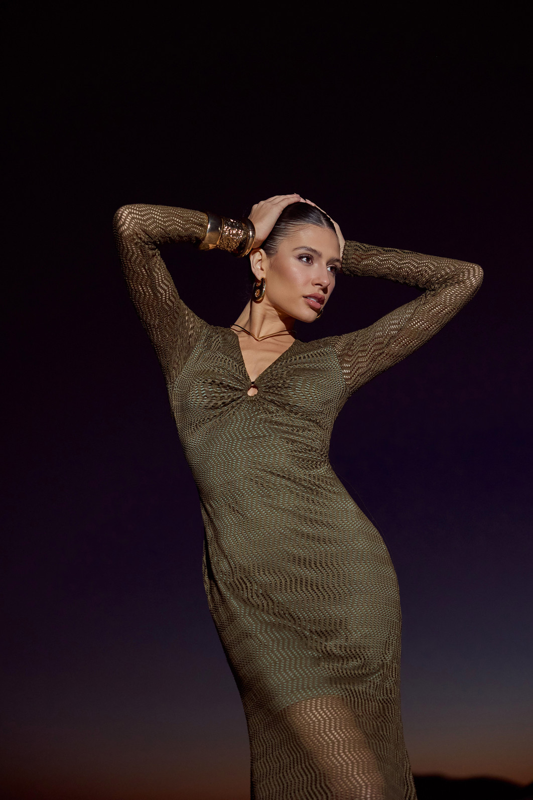 Vestido Longo Em Crochet Vestido Longo Em Crochet