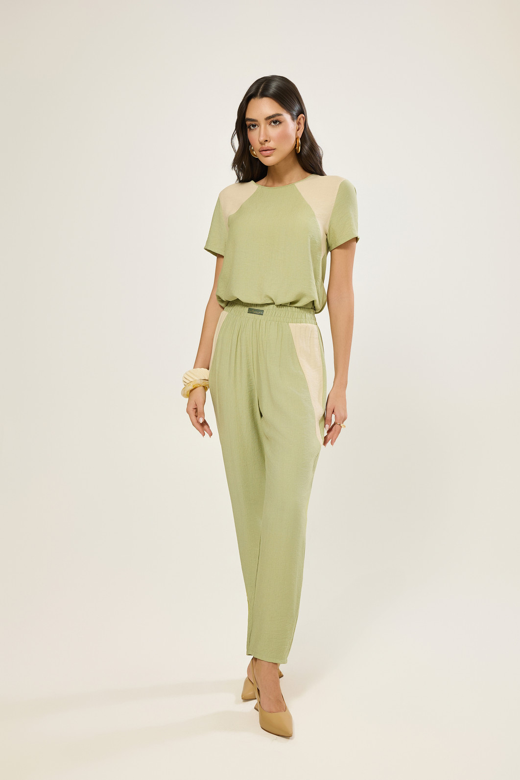 Calca Comfy Bicolor Calca Comfy Bicolor