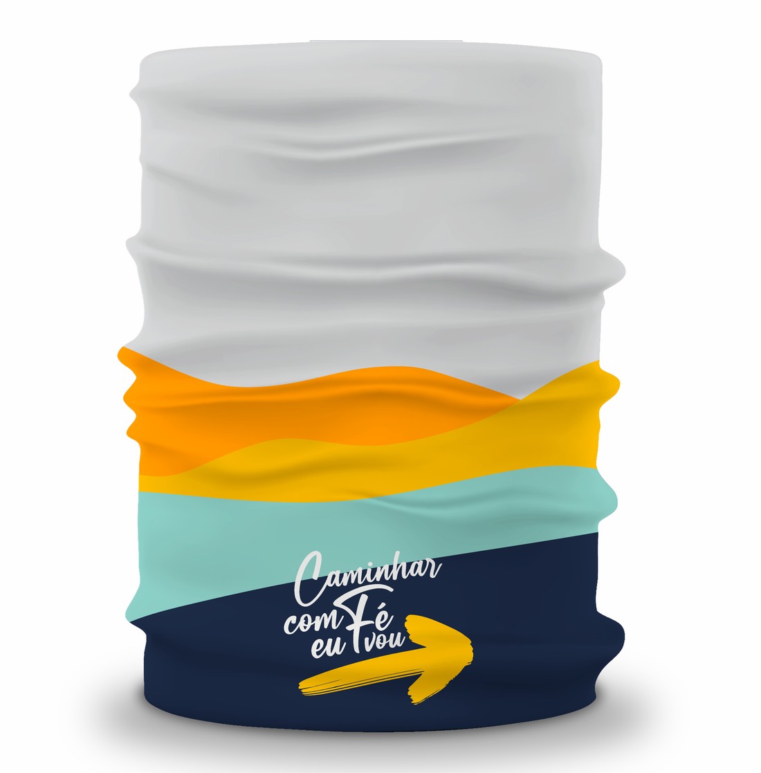 Bandana Tubular Horizontes - Cinza