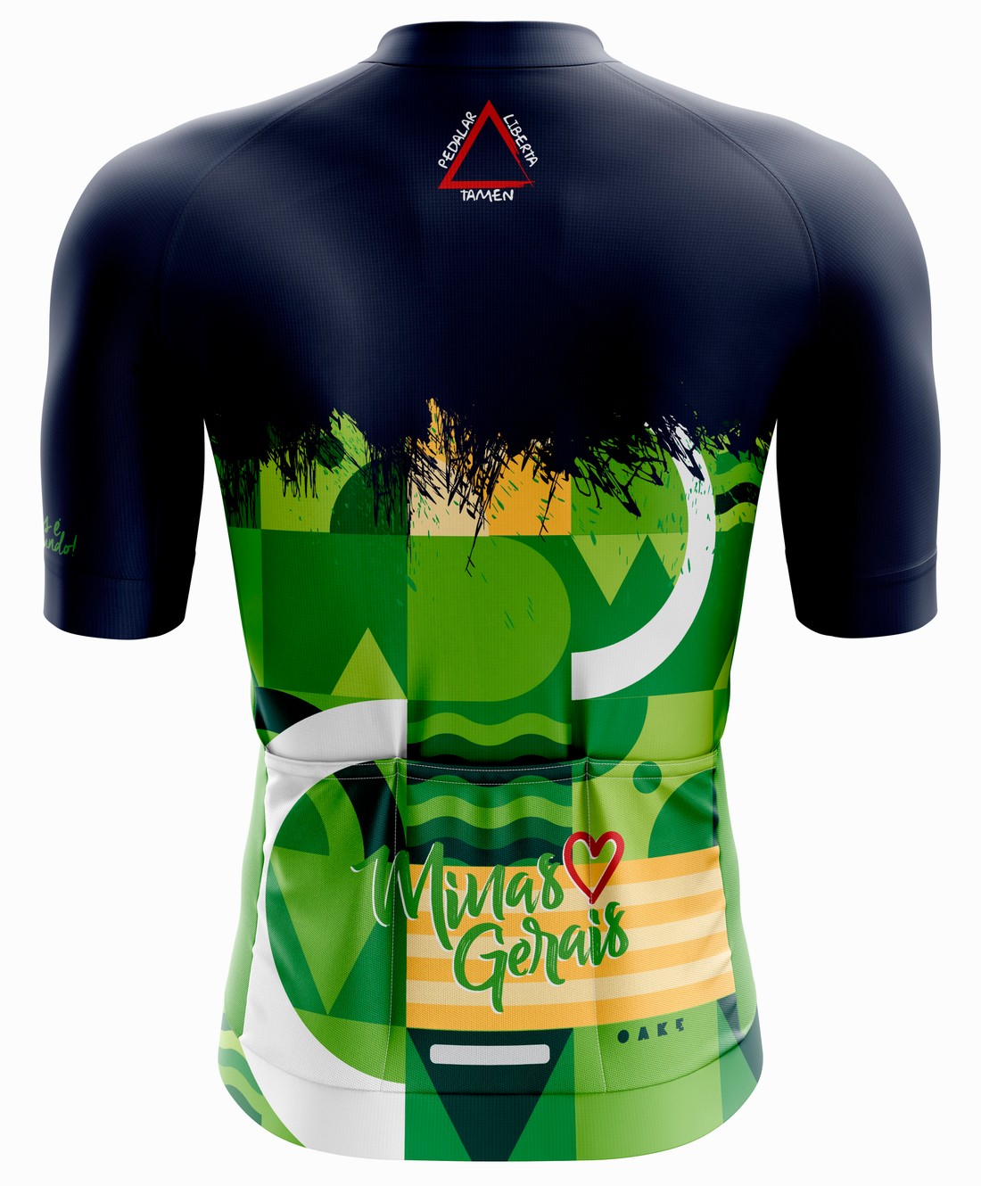 Camisa de Ciclismo Pro - Minas Gerais Azul Camisa de Ciclismo Pro - Minas Gerais Azul