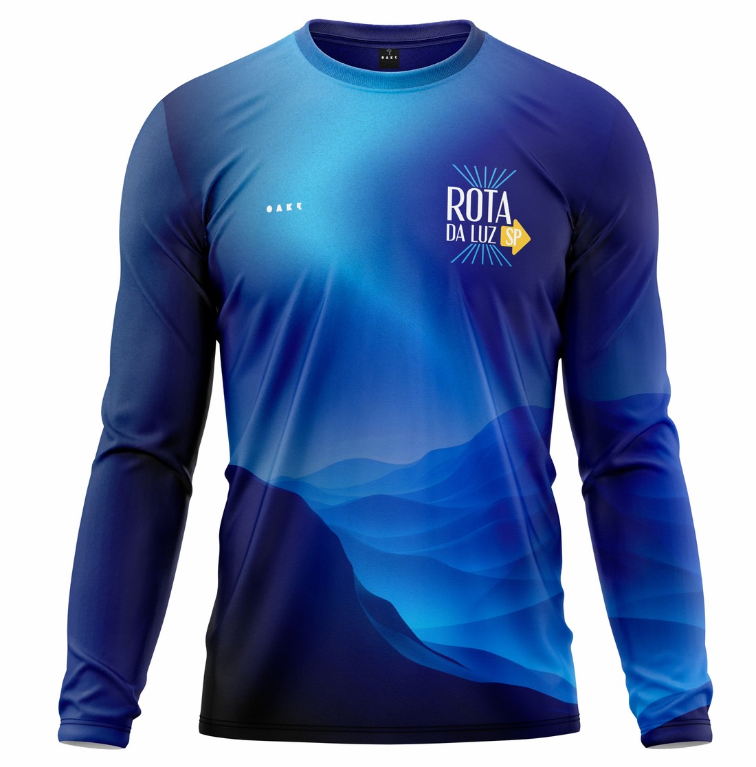 CAMISETA ROTA DA LUZ - OAK.E Camiseta Peregrino Rota da Luz - Alvorada Azul