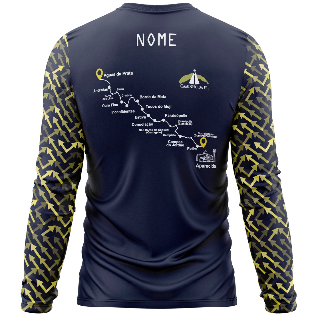 Camiseta Peregrino Edição Especial Brasil - Setas (Pronta Entrega) Camiseta Peregrino Edição Especial Brasil - Setas (Pronta Entrega)