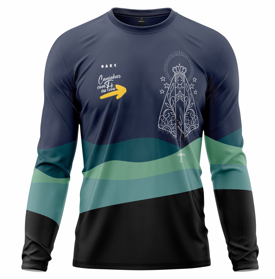CAMISETA PEREGRINO HORIZONTES AZUL - OAK.E Camiseta Peregrino Horizontes - Azul