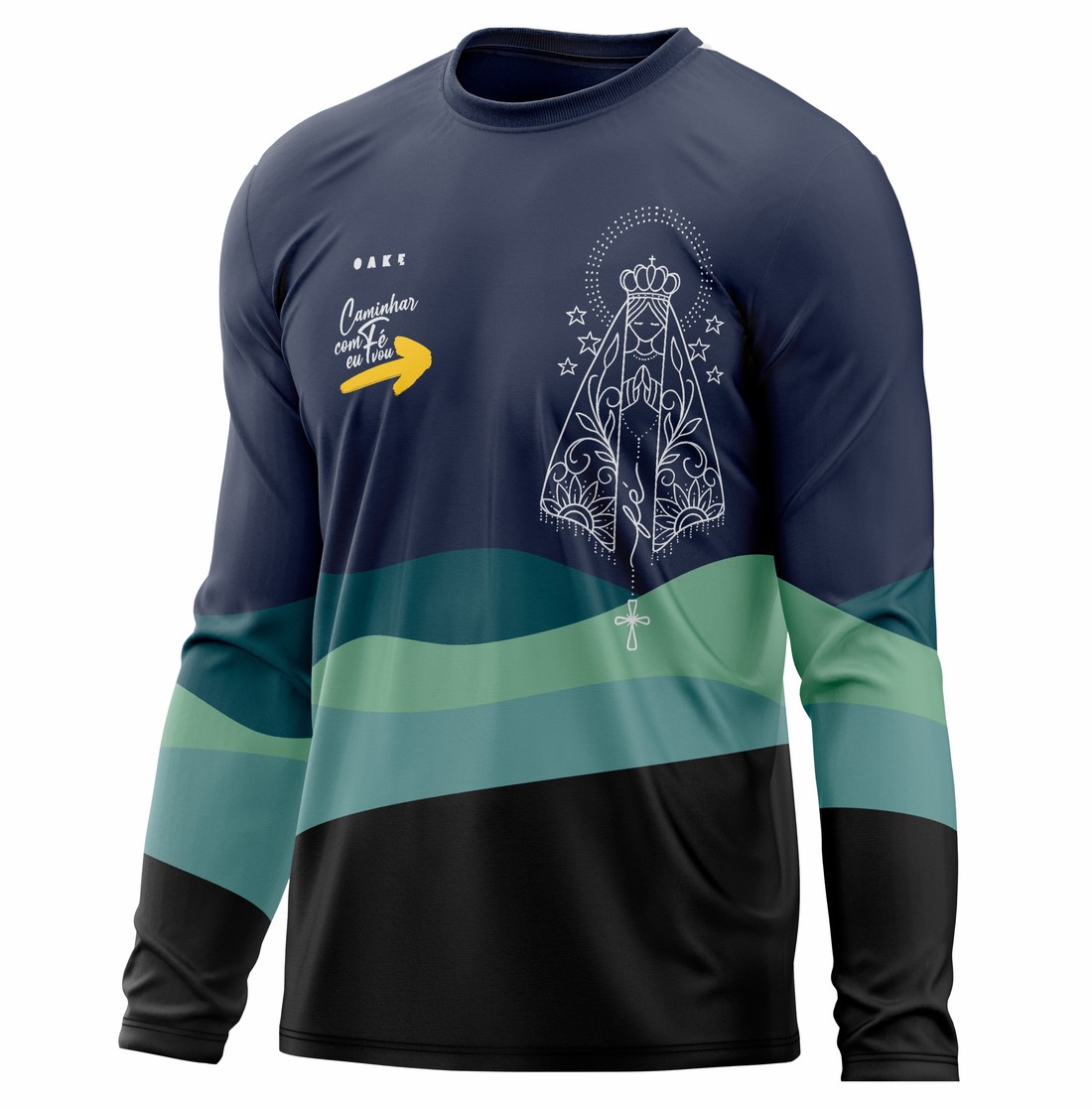 CAMISETA PEREGRINO HORIZONTES AZUL - OAK.E Camiseta Peregrino Horizontes - Azul