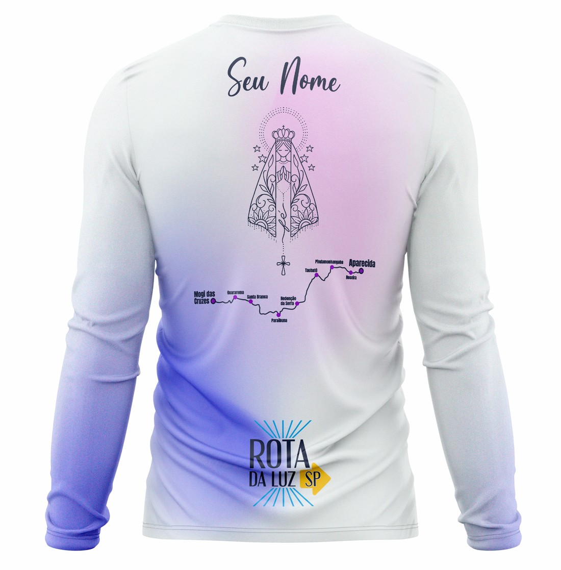 Camiseta Peregrino Rota da Luz - Aurora Camiseta Peregrino Rota da Luz - Aurora