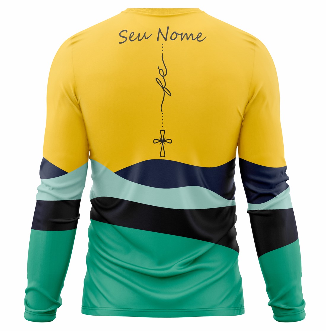 CAMISETA PEREGRINO HORIZONTES CAMINHO DA FÉ - OAK.E Camiseta Peregrino Horizontes - Amarela