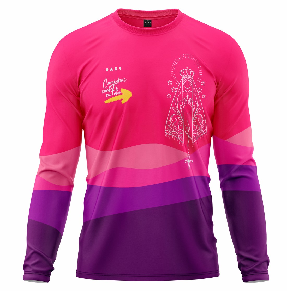 CAMISETA PEREGRINO HORIZONTES CAMINHO DA FÉ - OAK.E Camiseta Peregrino Horizontes - Rosa