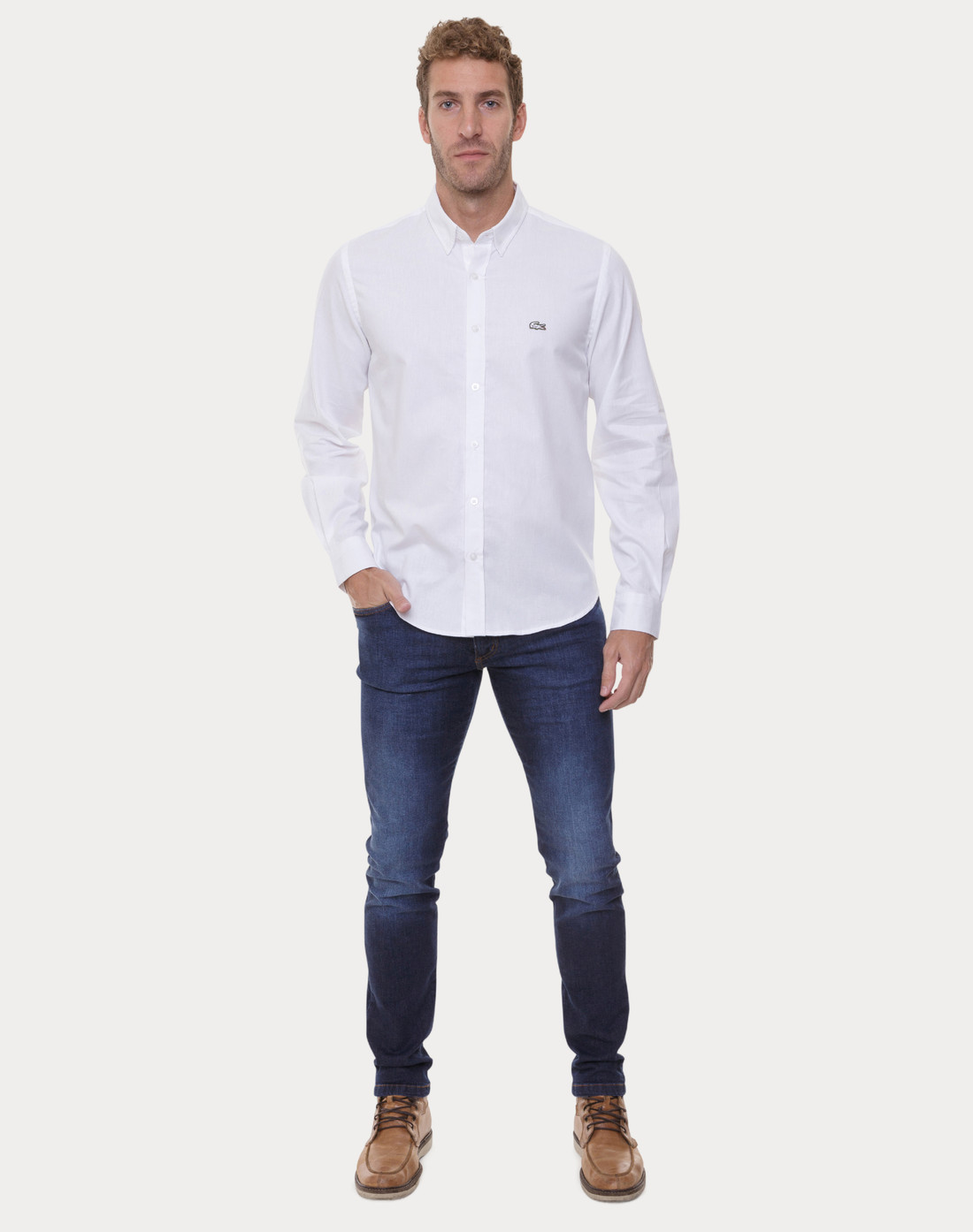 Oxford Collar Camisa Lacoste Oxford Camisa Lacoste Regular Fit