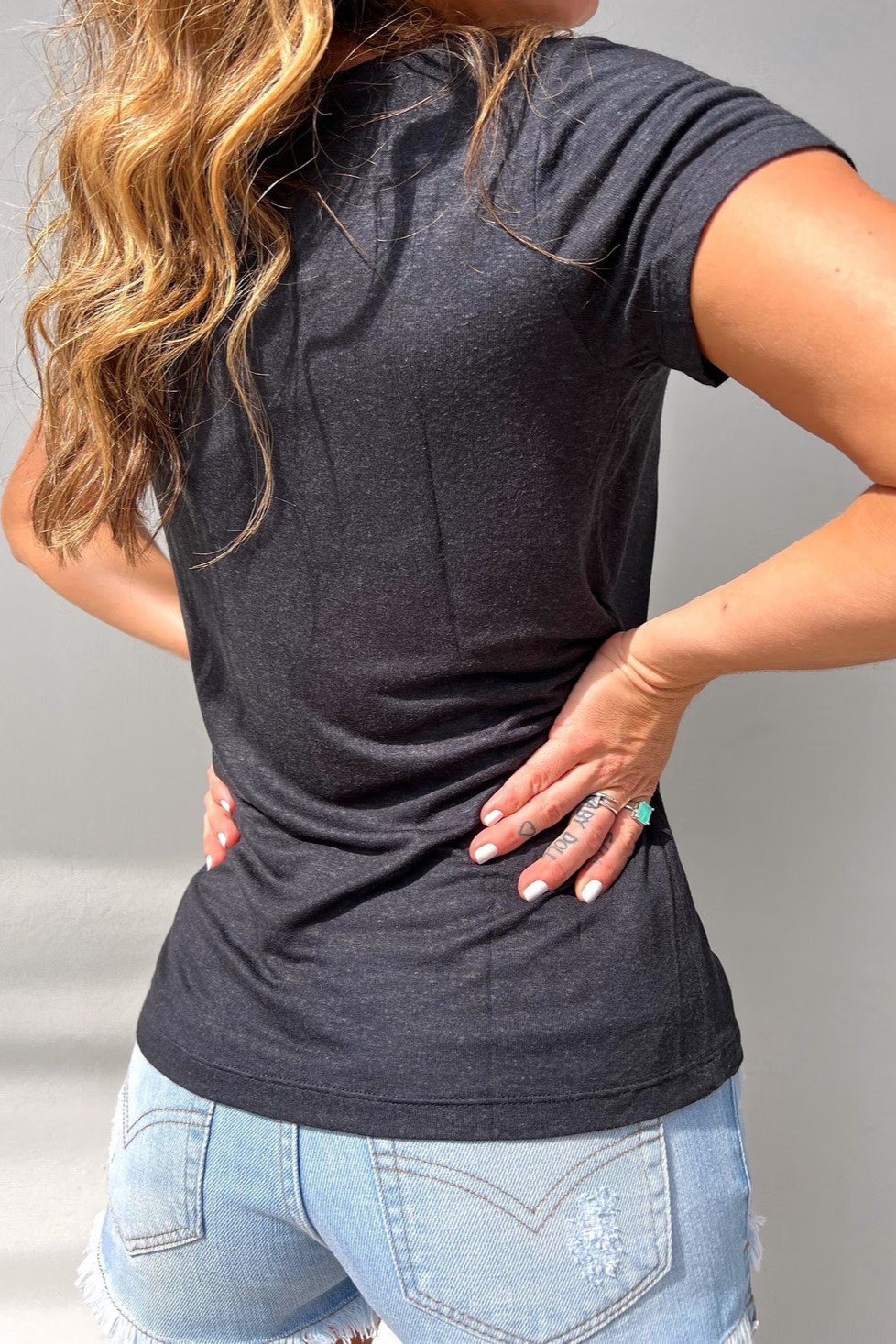 Tee Podrinha Viscolinho Preta - MiniMoni Tee Podrinha Viscolinho Preta - MiniMoni