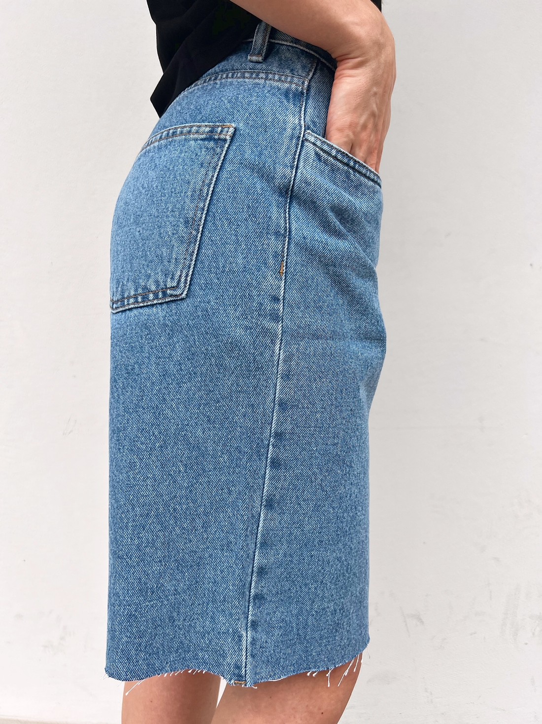 Bermuda Jorts Feminina Denim Antônia - Mini Moni