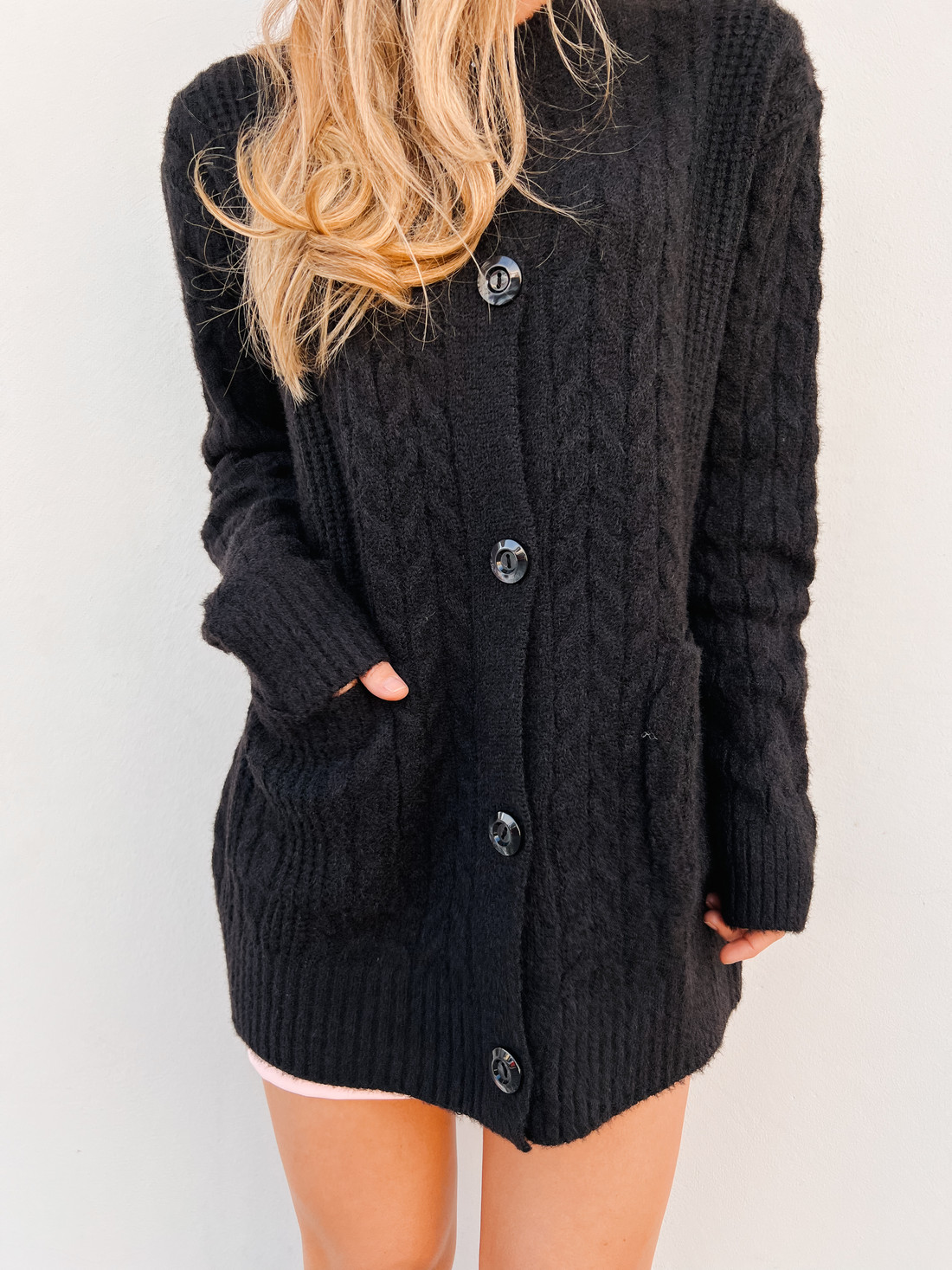 Cardigam Preto Otilia - MiniMoni Cardigam Preto Otilia - MiniMoni