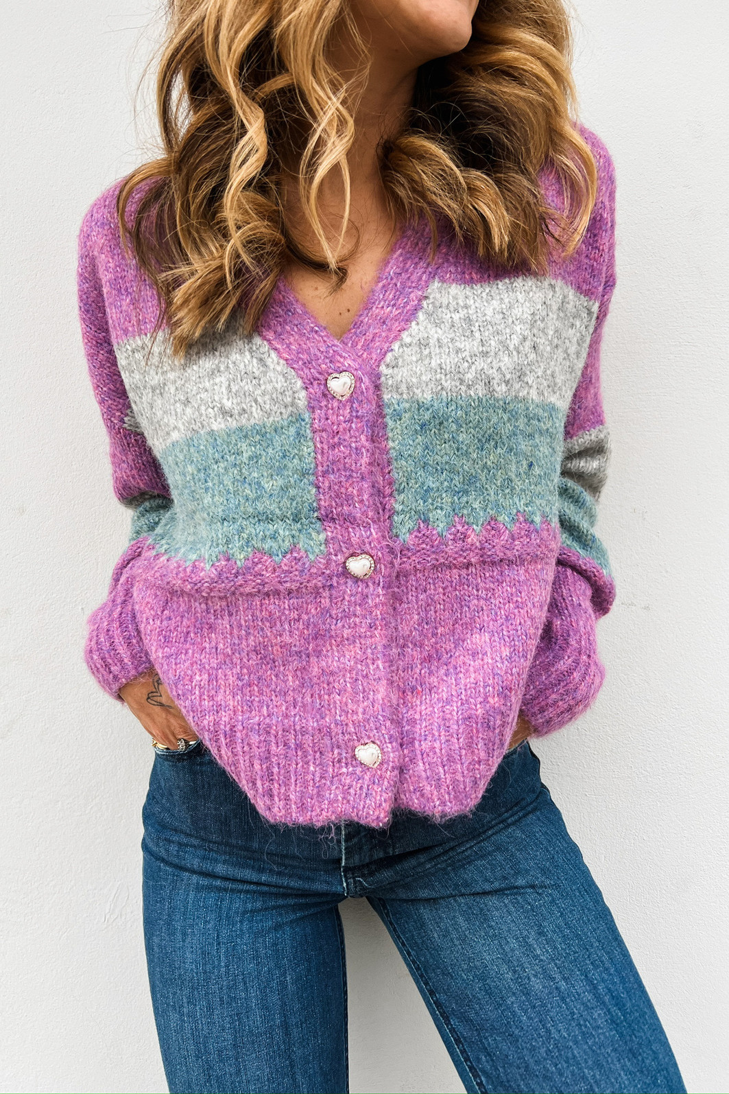 Casaco Vintage Carmo Lilás - Mini Moni