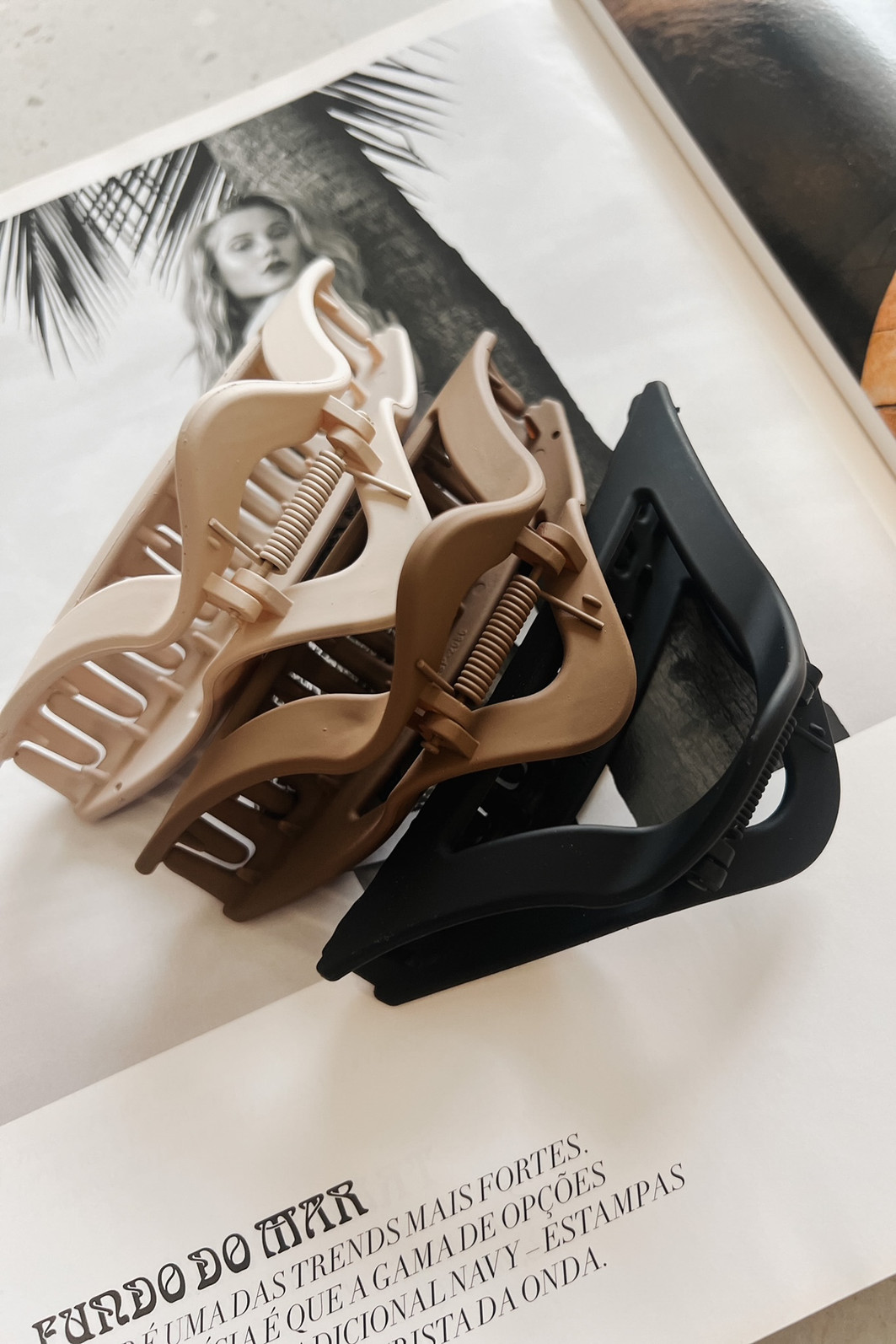 Prendedor Pregadeira de Cabelo Grande - Mini Moni