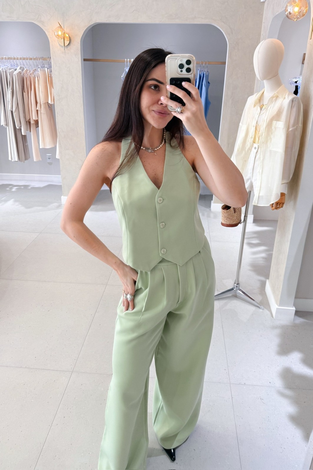 Colete Frente Única Julieta - MiniMoni Colete Frente Única Julieta - MiniMoni