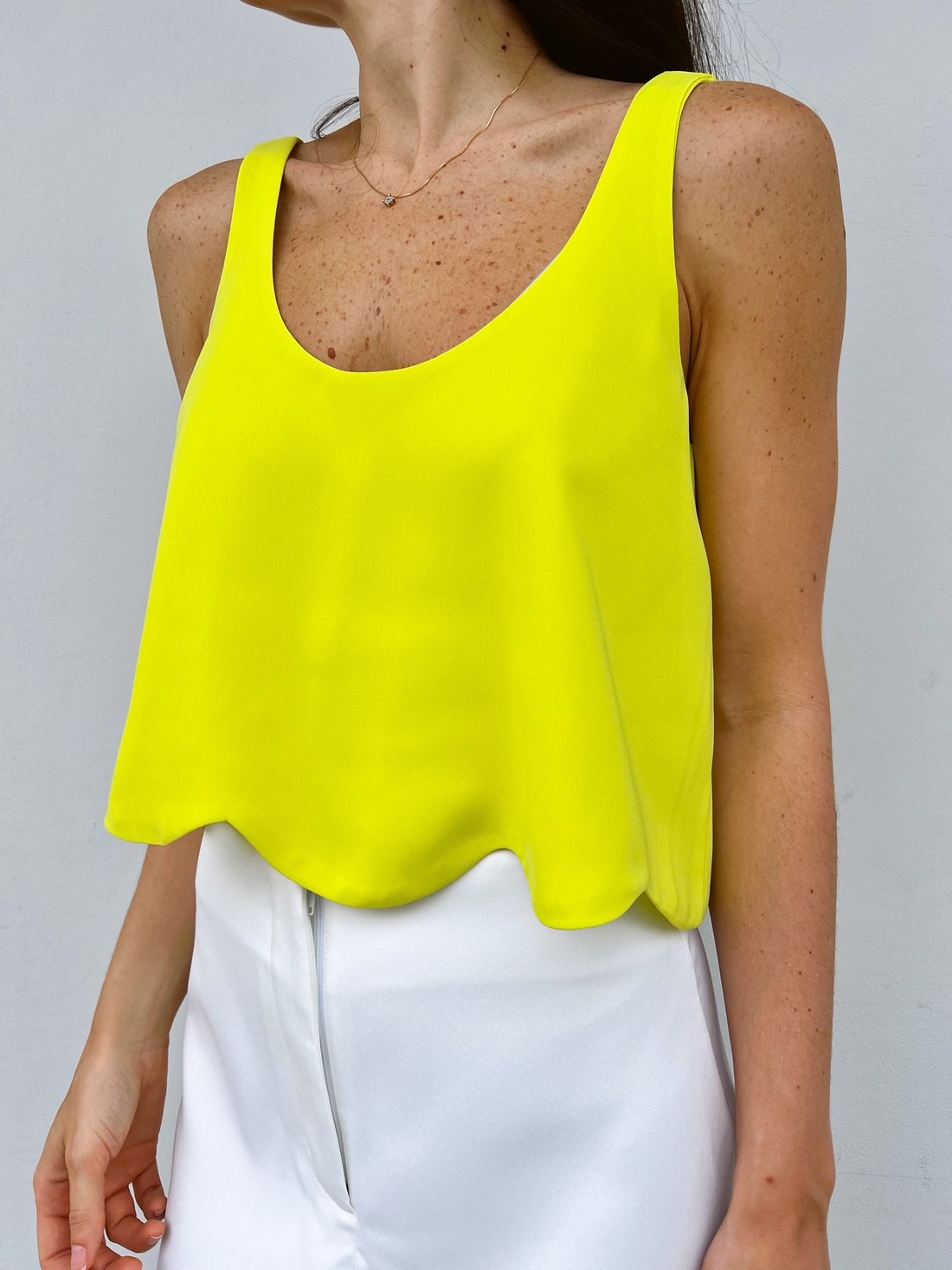 Blusa Feminina De Alça Lima Victoria - Mini Moni