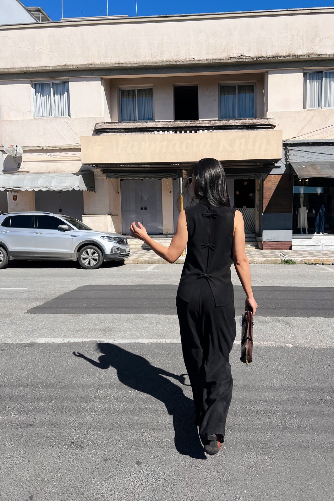 Blusa Preta Velentina - MiniMoni Blusa Preta Velentina - MiniMoni