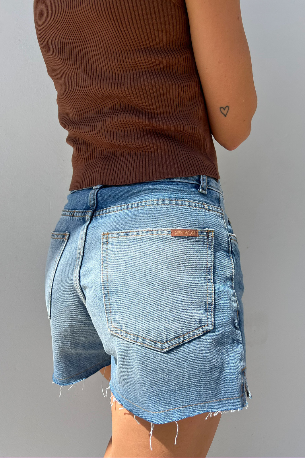 Shorts Denim Madalena - Mini Moni