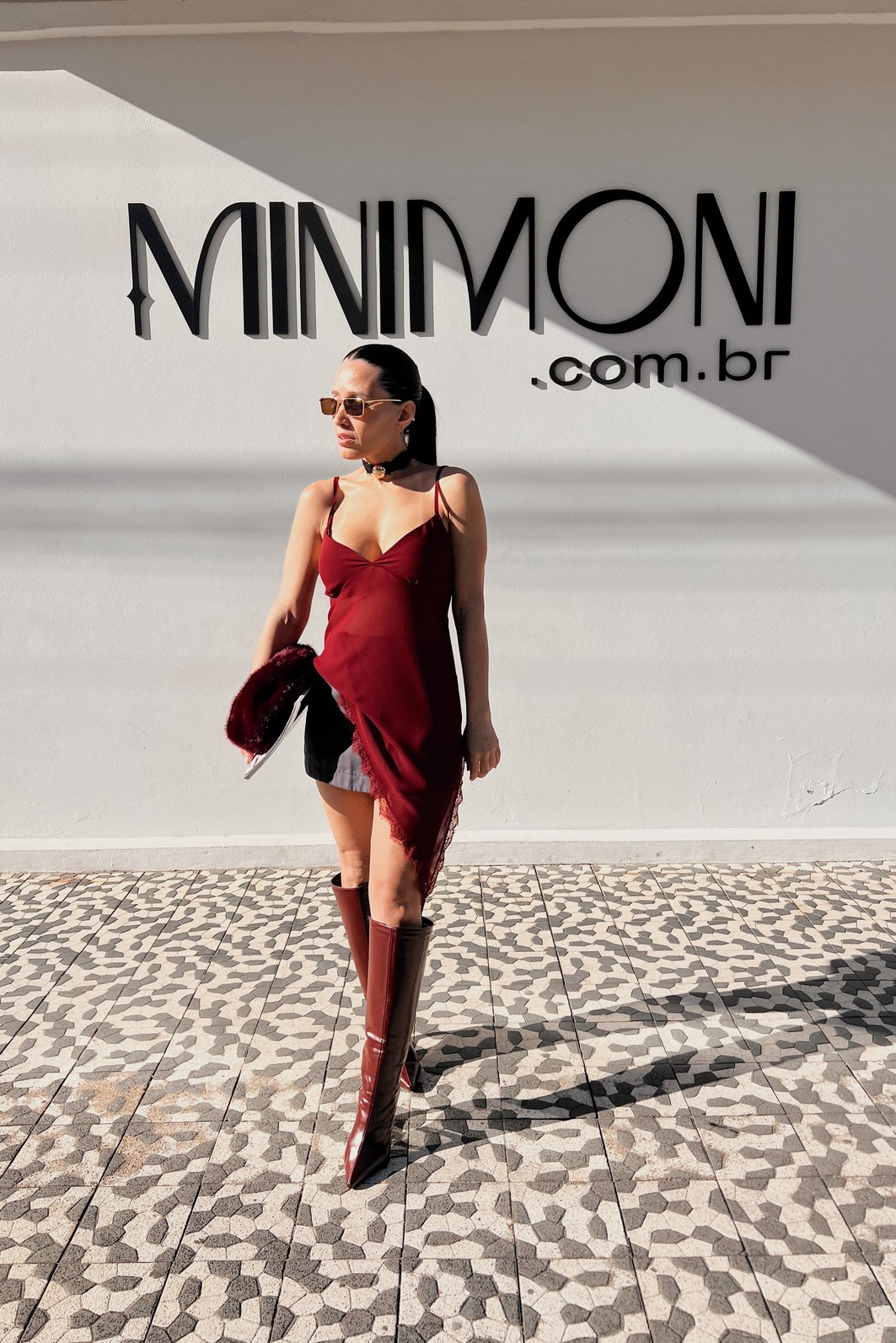 Blusa Malbec Elis - MiniMoni Blusa Malbec Elis - MiniMoni