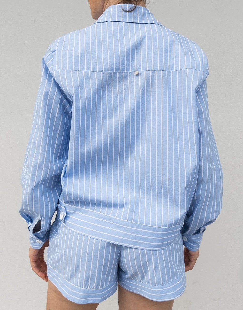 Camisa Listrada Feminina Cora - Mini Moni