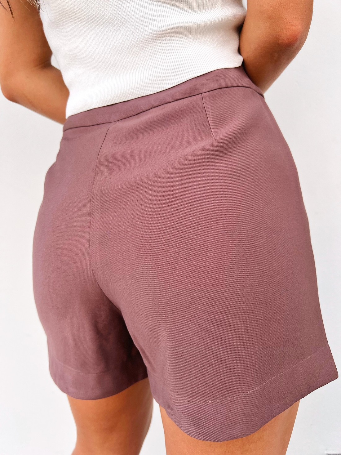 Shorts Saia Cacau Ester Shorts Saia Cacau Ester