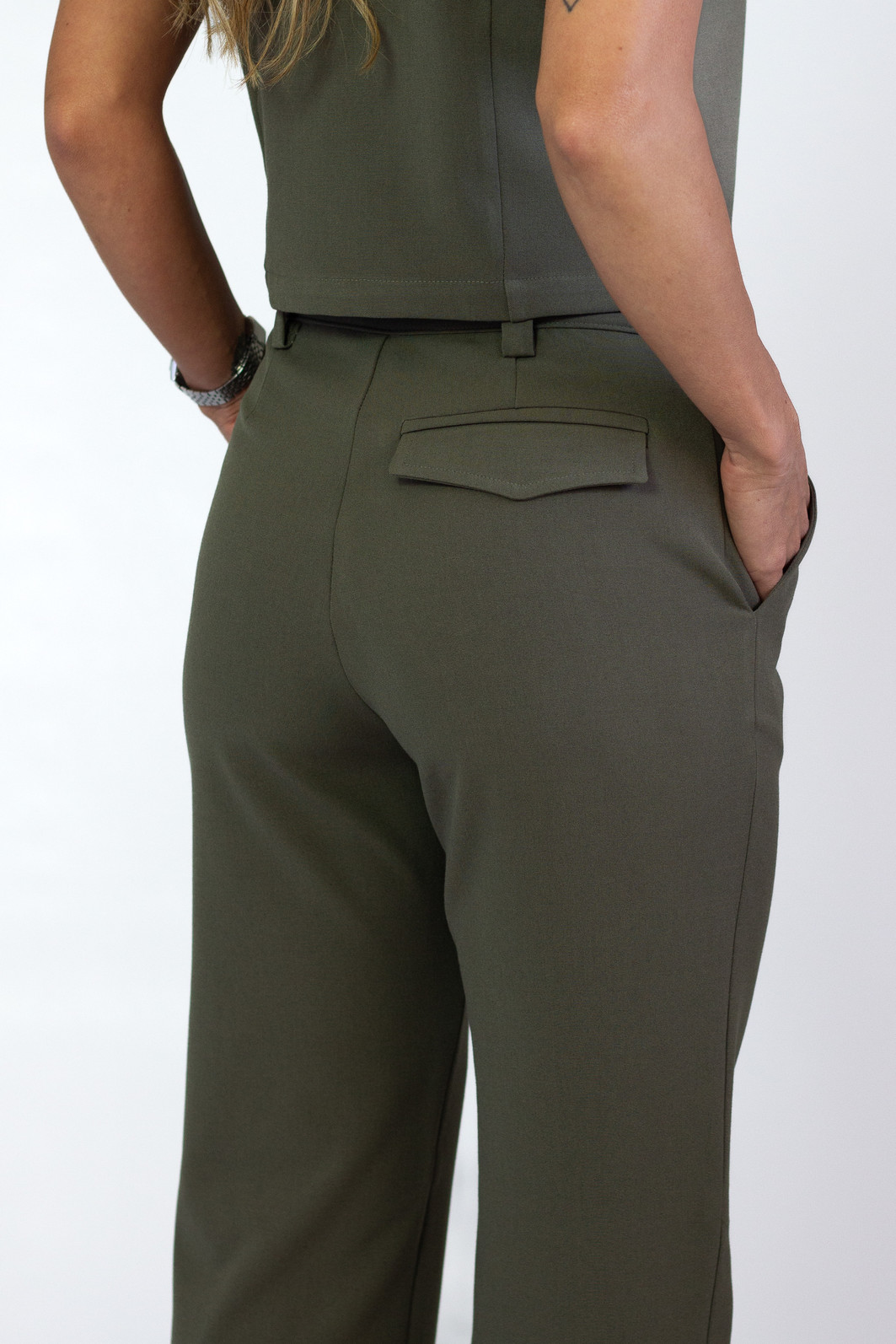 Calça de Alfaiataria Jeorgia Amazônia - Mini Moni