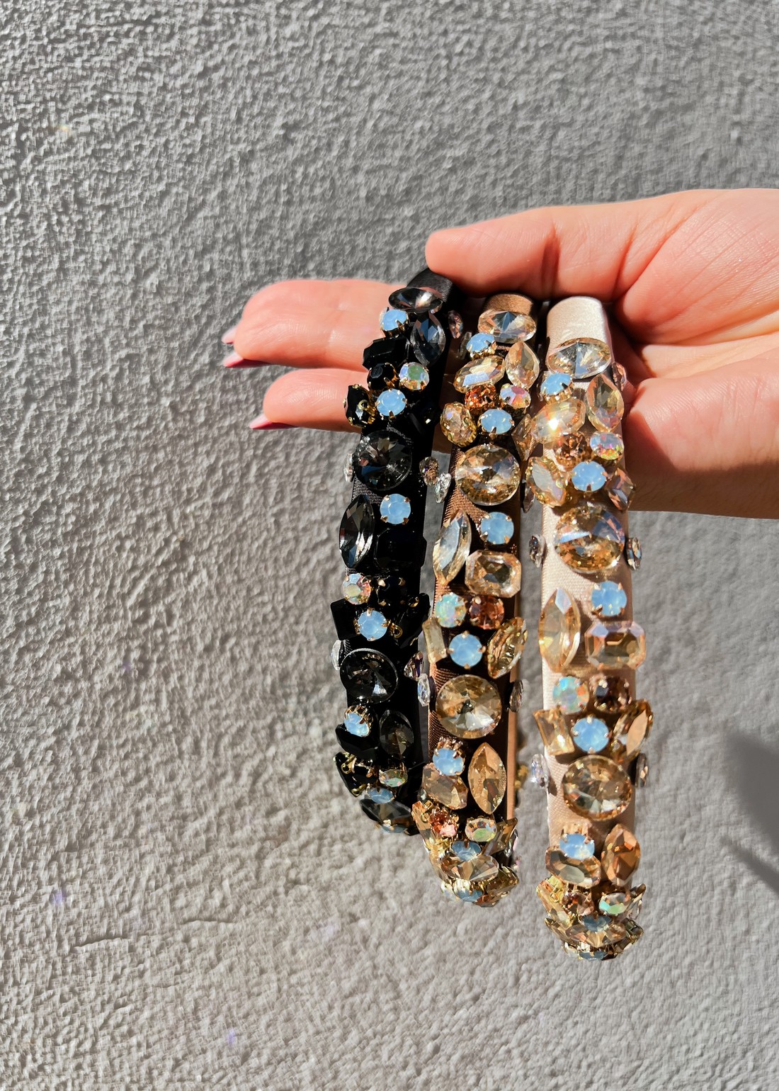 Tiara Marrom Pedraria -MiniMoni Tiara Marrom Pedraria -MiniMoni