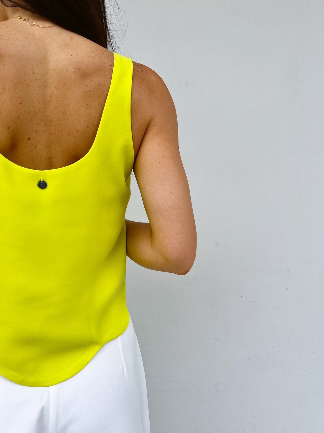 Blusa Feminina De Alça Lima Victoria - Mini Moni