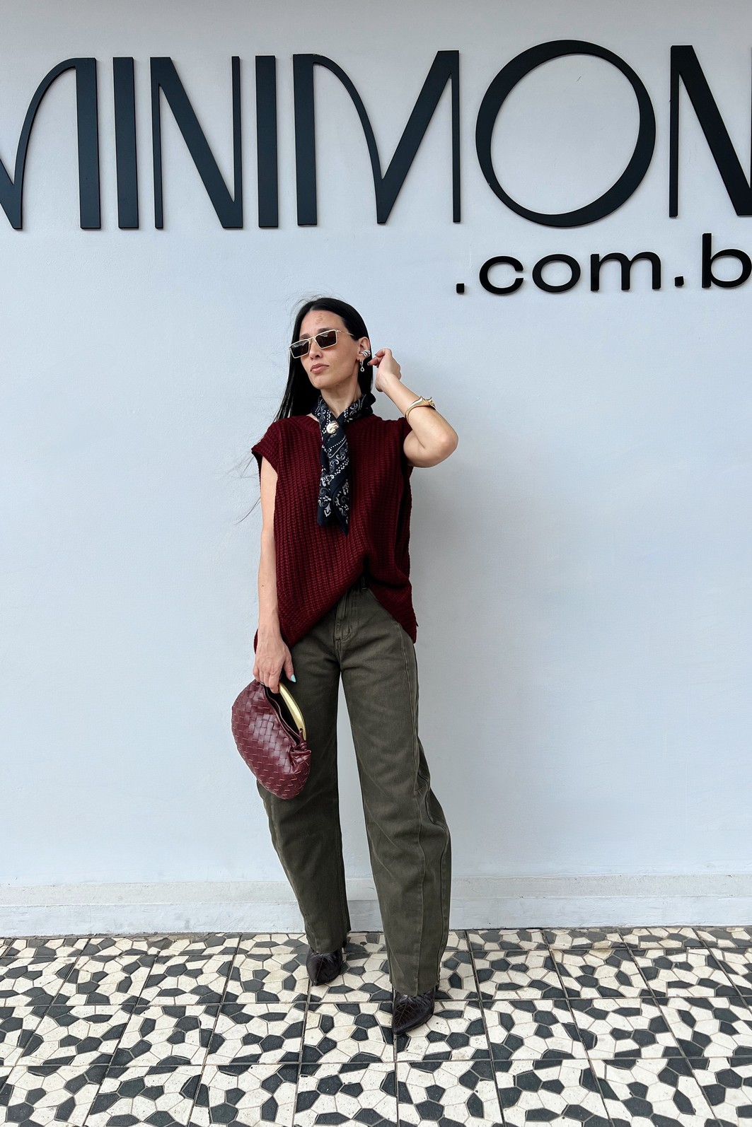 Colete Lã Malbec Gemma - MiniMoni