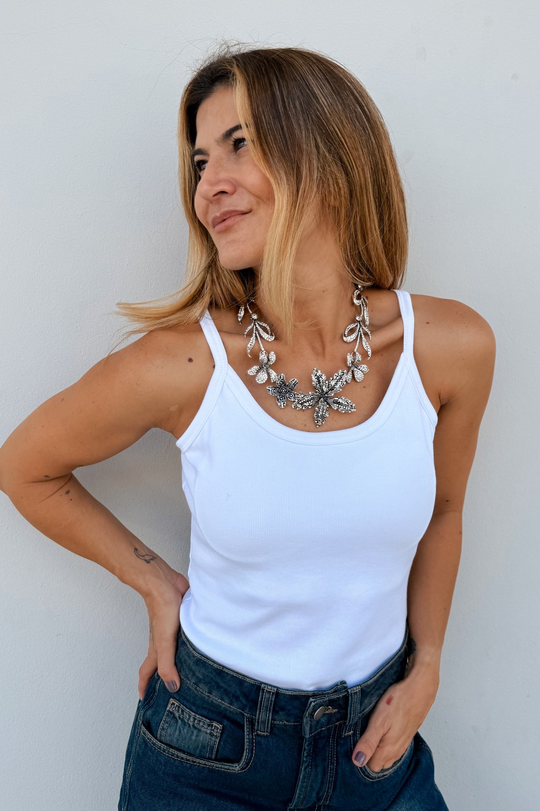 Basica Ribana Branca Navy - MiniMoni Basica Ribana Branca Navy - MiniMoni