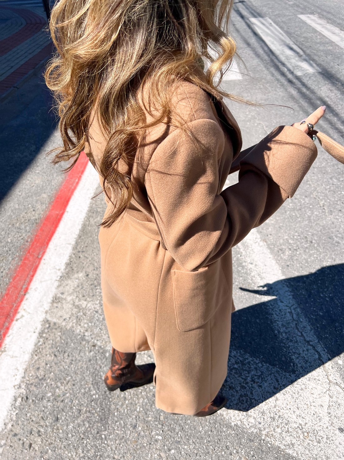 Sobretudo Lã Batida Soraya Café Gelado