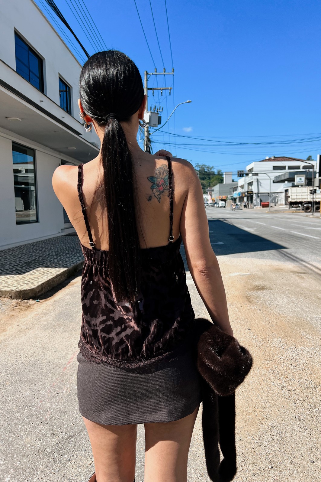 Shorts Saia  Cacau  Rosamaria - MiniMoni