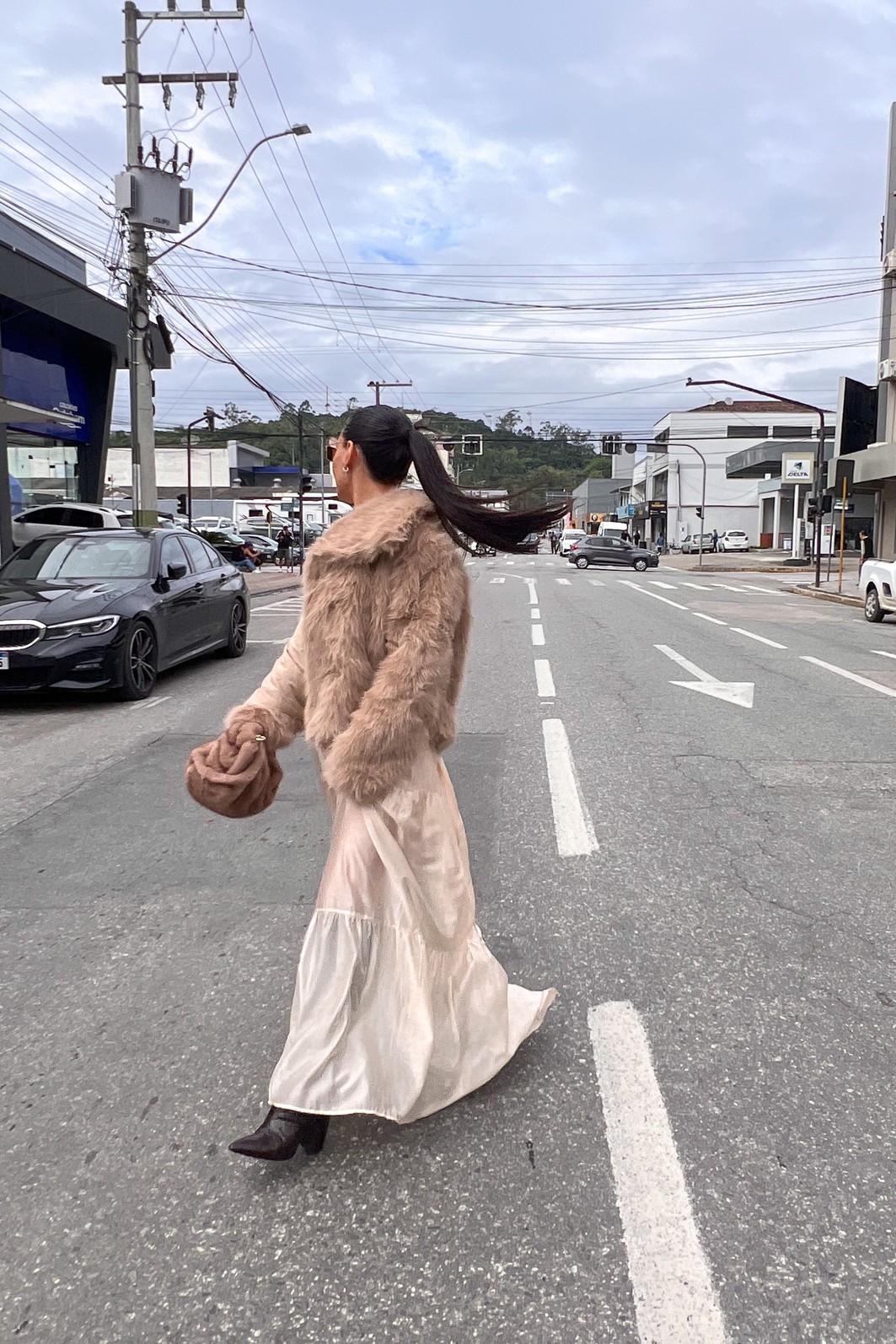 Casaco Nozes De Pelo Belinda - MiniMoni Casaco Nozes De Pelo Belinda - MiniMoni